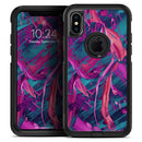 Liquid Abstract Paint Remix V5 - Skin Kit for the iPhone OtterBox Cases