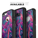 Liquid Abstract Paint Remix V5 - Skin Kit for the iPhone OtterBox Cases