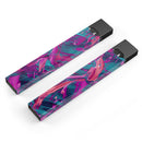 Liquid Abstract Paint Remix V5 - Premium Decal Protective Skin-Wrap Sticker compatible with the Juul Labs vaping device
