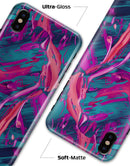 Liquid Abstract Paint Remix V5 - iPhone X Clipit Case