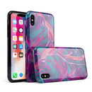 Liquid Abstract Paint Remix V5 - iPhone X Swappable Hybrid Case