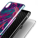 Liquid Abstract Paint Remix V5 - iPhone X Swappable Hybrid Case