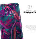 Liquid Abstract Paint Remix V5  - Protective Skin Wrap & Decal – Compatible with iPhone SE to iPhone 17 Pro Max (All Models)