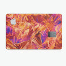 Liquid Abstract Paint Remix V60 - Premium Protective Decal Skin-Kit for the Apple Credit Card