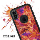 Liquid Abstract Paint Remix V60 - Skin Kit for the iPhone OtterBox Cases