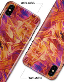 Liquid Abstract Paint Remix V60 - iPhone X Clipit Case