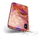 Liquid Abstract Paint Remix V60 - iPhone X Swappable Hybrid Case