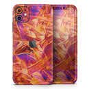 Liquid Abstract Paint Remix V60 - Vinyl Skin Wrap for iPhone 17 Pro Max, 17 Pro, 17 Air, 17, 16 & All Models — Soft Matte or Ultra Gloss