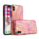 Liquid Abstract Paint Remix V61 - iPhone X Swappable Hybrid Case
