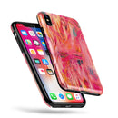 Liquid Abstract Paint Remix V61 - iPhone X Swappable Hybrid Case