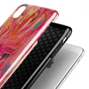 Liquid Abstract Paint Remix V61 - iPhone X Swappable Hybrid Case