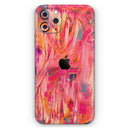 Liquid Abstract Paint Remix V61 - Vinyl Skin Wrap for iPhone 17 Pro Max, 17 Pro, 17 Air, 17, 16 & All Models — Soft Matte or Ultra Gloss