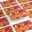 Liquid Abstract Paint Remix V62 - Premium Protective Decal Skin-Kit for the Apple Credit Card