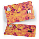 Liquid Abstract Paint Remix V62 - Premium Protective Decal Skin-Kit for the Apple Credit Card