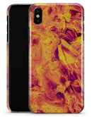 Liquid Abstract Paint Remix V62 - iPhone X Clipit Case