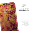 Liquid Abstract Paint Remix V62  - Protective Skin Wrap & Decal – Compatible with iPhone SE to iPhone 17 Pro Max (All Models)
