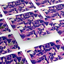 Liquid Abstract Paint Remix V63 - Premium Protective Decal Skin-Kit for the Apple Credit Card