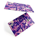 Liquid Abstract Paint Remix V63 - Premium Protective Decal Skin-Kit for the Apple Credit Card