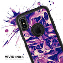 Liquid Abstract Paint Remix V63 - Skin Kit for the iPhone OtterBox Cases