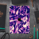 Liquid Abstract Paint Remix V63 - Full Body Skin Decal for the Apple iPad Pro 12.9", 11", 10.5", 9.7", Air or Mini (All Models Available)