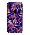 Liquid Abstract Paint Remix V63 - iPhone XS MAX, XS/X, 8/8+, 7/7+, 5/5S/SE Skin-Kit (All iPhones Available)