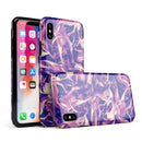 Liquid Abstract Paint Remix V63 - iPhone X Swappable Hybrid Case