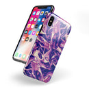 Liquid Abstract Paint Remix V63 - iPhone X Swappable Hybrid Case
