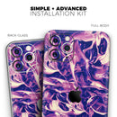 Liquid Abstract Paint Remix V63 - Vinyl Skin Wrap for iPhone 17 Pro Max, 17 Pro, 17 Air, 17, 16 & All Models — Soft Matte or Ultra Gloss