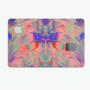 Liquid Abstract Paint Remix V64 - Premium Protective Decal Skin-Kit for the Apple Credit Card