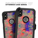 Liquid Abstract Paint Remix V64 - Skin Kit for the iPhone OtterBox Cases