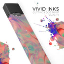 Liquid Abstract Paint Remix V64 - Premium Decal Protective Skin-Wrap Sticker compatible with the Juul Labs vaping device
