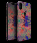 Liquid Abstract Paint Remix V64 - iPhone XS MAX, XS/X, 8/8+, 7/7+, 5/5S/SE Skin-Kit (All iPhones Available)