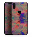 Liquid Abstract Paint Remix V64 - iPhone XS MAX, XS/X, 8/8+, 7/7+, 5/5S/SE Skin-Kit (All iPhones Available)