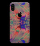 Liquid Abstract Paint Remix V64 - iPhone XS MAX, XS/X, 8/8+, 7/7+, 5/5S/SE Skin-Kit (All iPhones Available)