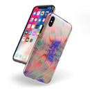 Liquid Abstract Paint Remix V64 - iPhone X Swappable Hybrid Case