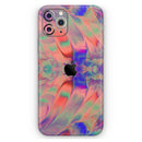 Liquid Abstract Paint Remix V64  - Protective Skin Wrap & Decal – Compatible with iPhone SE to iPhone 17 Pro Max (All Models)