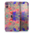 Liquid Abstract Paint Remix V64  - Protective Skin Wrap & Decal – Compatible with iPhone SE to iPhone 17 Pro Max (All Models)