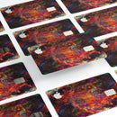 Liquid Abstract Paint Remix V65 - Premium Protective Decal Skin-Kit for the Apple Credit Card
