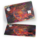 Liquid Abstract Paint Remix V65 - Premium Protective Decal Skin-Kit for the Apple Credit Card