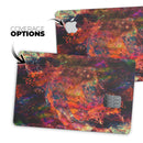 Liquid Abstract Paint Remix V65 - Premium Protective Decal Skin-Kit for the Apple Credit Card