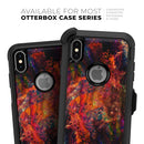 Liquid Abstract Paint Remix V65 - Skin Kit for the iPhone OtterBox Cases