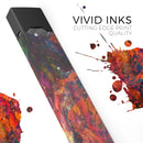 Liquid Abstract Paint Remix V65 - Premium Decal Protective Skin-Wrap Sticker compatible with the Juul Labs vaping device