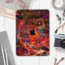Liquid Abstract Paint Remix V65 - Full Body Skin Decal for the Apple iPad Pro 12.9", 11", 10.5", 9.7", Air or Mini (All Models Available)