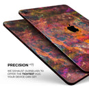 Liquid Abstract Paint Remix V65 - Full Body Skin Decal for the Apple iPad Pro 12.9", 11", 10.5", 9.7", Air or Mini (All Models Available)