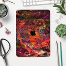 Liquid Abstract Paint Remix V65 - Full Body Skin Decal for the Apple iPad Pro 12.9", 11", 10.5", 9.7", Air or Mini (All Models Available)