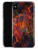 Liquid Abstract Paint Remix V65 - iPhone X Clipit Case