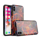 Liquid Abstract Paint Remix V65 - iPhone X Swappable Hybrid Case