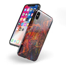 Liquid Abstract Paint Remix V65 - iPhone X Swappable Hybrid Case