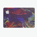 Liquid Abstract Paint Remix V66 - Premium Protective Decal Skin-Kit for the Apple Credit Card