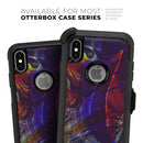 Liquid Abstract Paint Remix V66 - Skin Kit for the iPhone OtterBox Cases